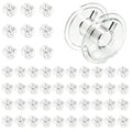 Class 15 Bobbins for Singer Sewing Machines Transparent Plastic Bobbin 50PCS/Box