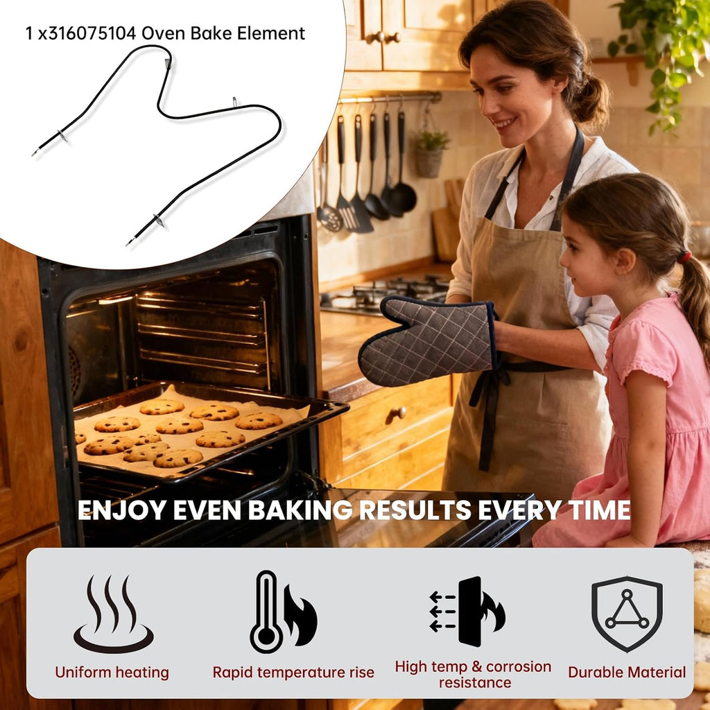 316075104 Oven Bake Element For Kenmore Crosley 2600W/240V