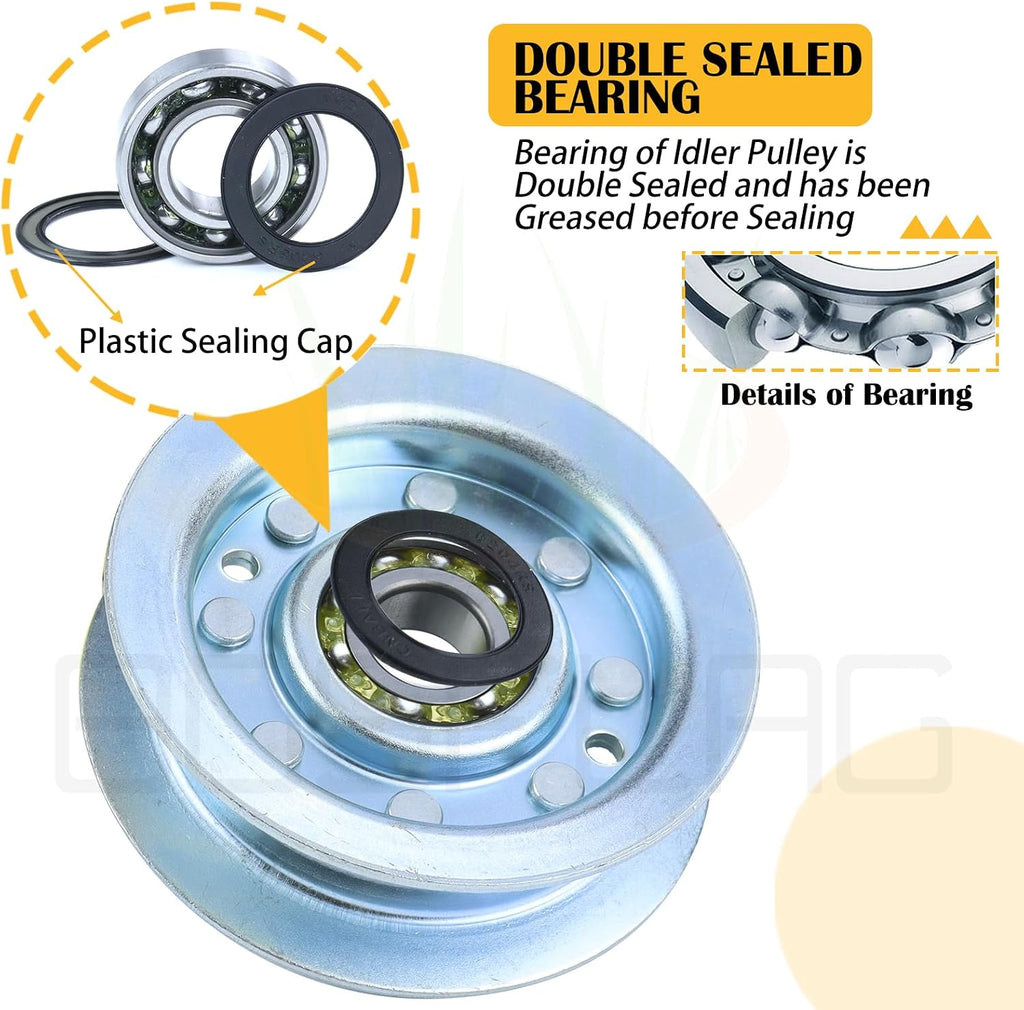 GY22172 Pulley with GY20629 Pulley for D140 Idler Pulley