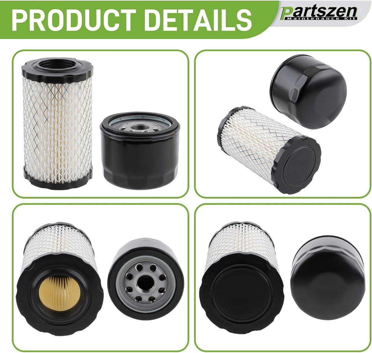 YT3000 Air Fuel Oil Filter for Craftsman LT1000 LT2000 YTS3000