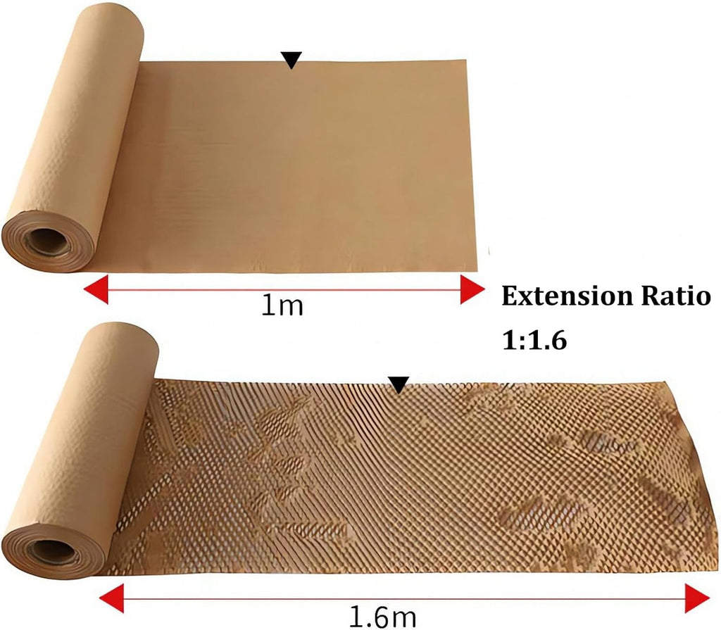 Thickened Honeycomb Packing Paper (80g/m²‌), Protective Wrapping