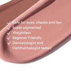 Mixed Media Matte Liquid Eyeshadow, Rose Water Cream Eye Makeup