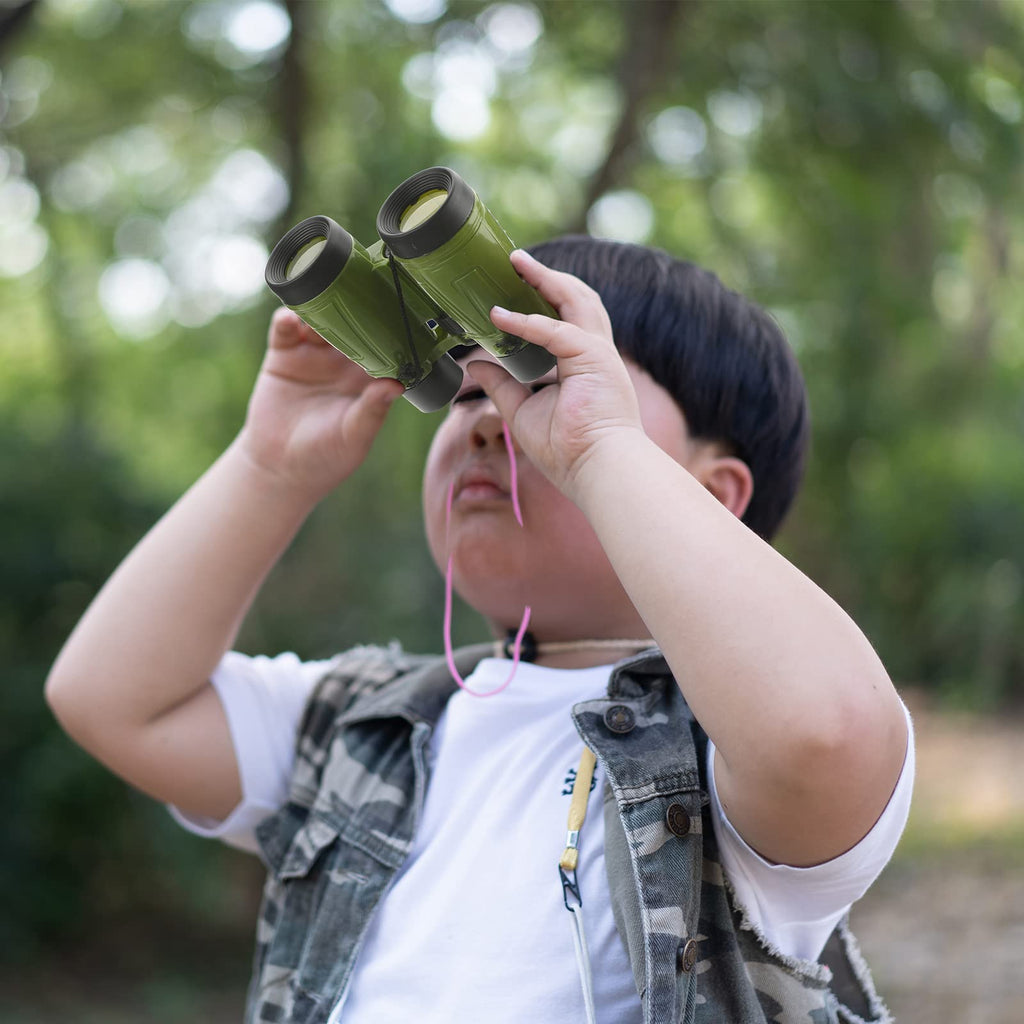 50 Pack Mini Binoculars Toys with Neck Strap for Kids, Multicolor