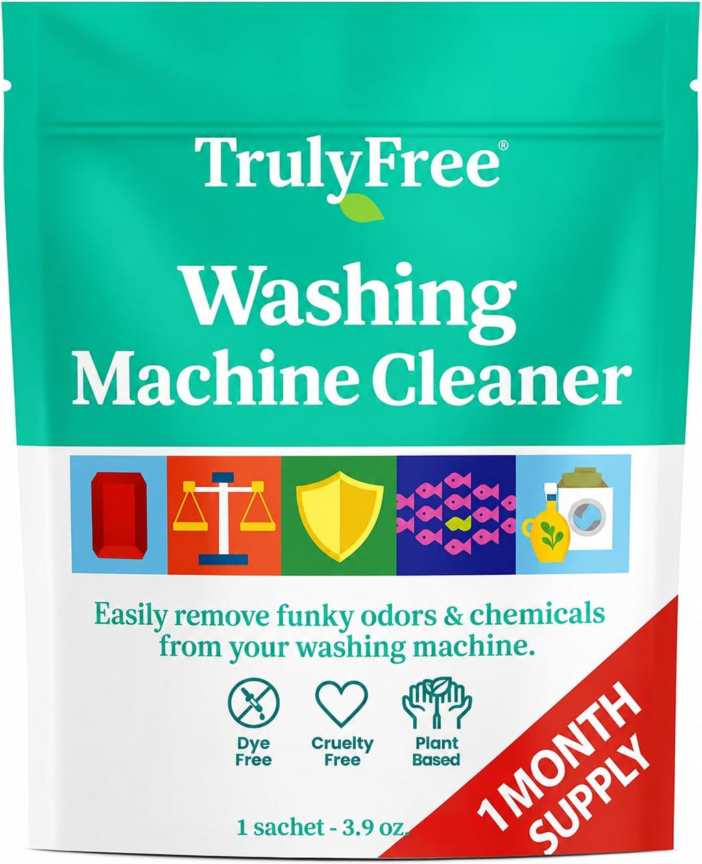 Laundry Washing Machine Cleaner & Deodorizer