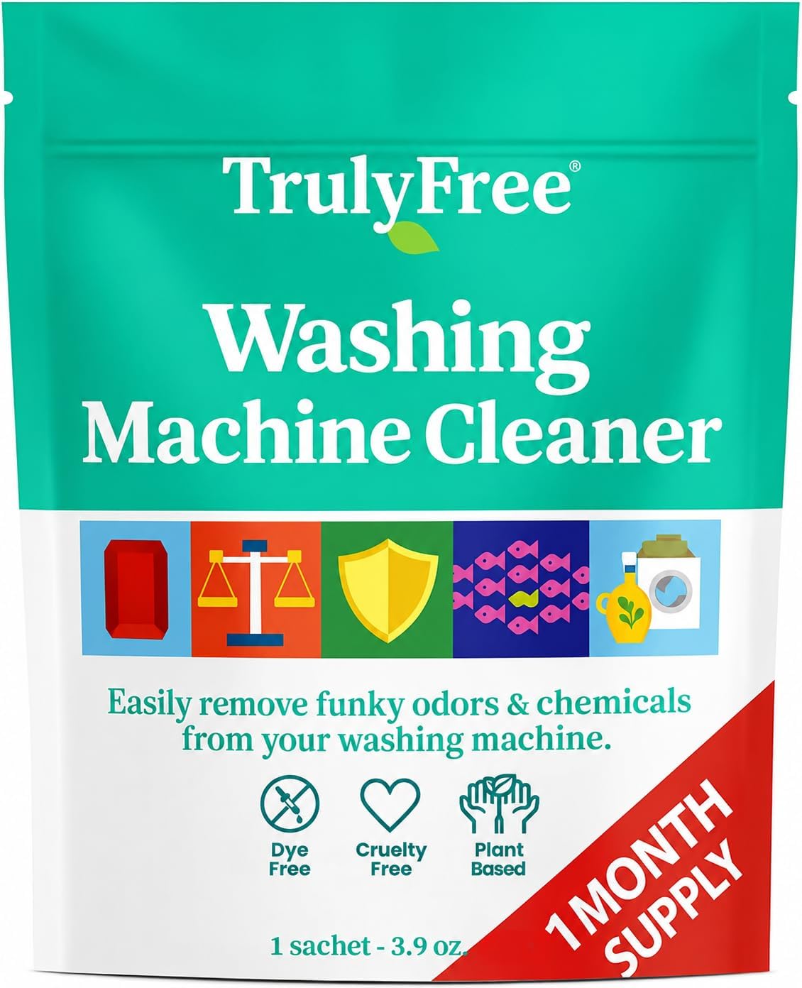 Laundry Washing Machine Cleaner & Deodorizer