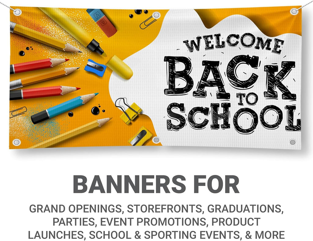Custom Banner 13oz Matte | Personalized Custom Vinyl Banner for Grand Openings, Graduations, Parties, Event