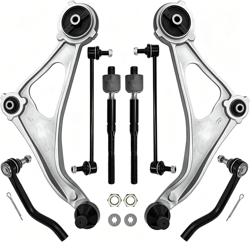 Front Lower Control Arm Kit Compatible with Nissan Altima 14-18 Maxima16-23