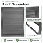 Custom Blackout Honeycomb Skylight Window Shade (Dark Grey 93021F)