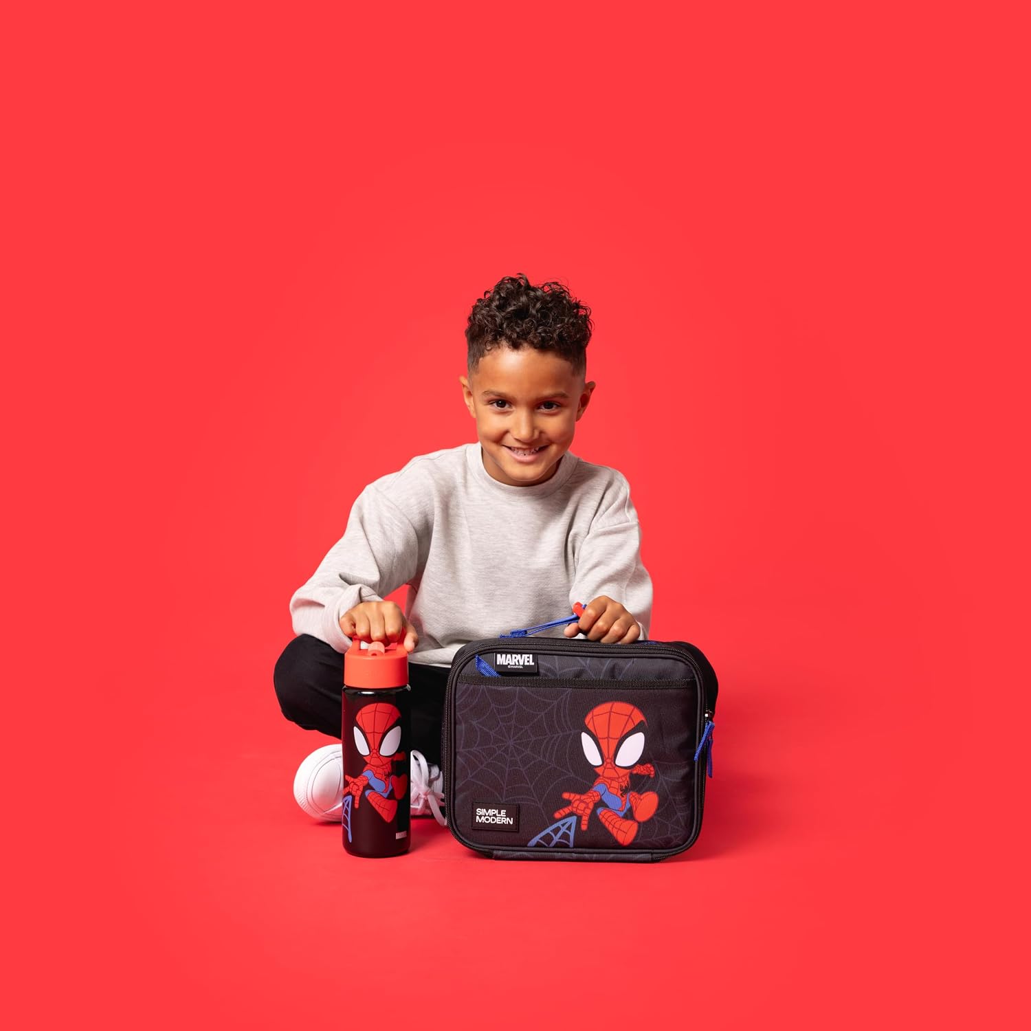 Marvel Spidey Kids Lunch Box & Insulated Lunch Bag for School | Hadley Cute Lunch Box for Girls, Boys, Toddlers |