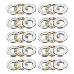 uxcell 10Pcs F5-11M Thrust Ball Bearings 5mm Bore 11mm OD 4.5mm Thick