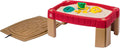 Step2 Naturally Playful Sand Table, Kids Sand Activity Sensory Table, 5 Piece Accessory Kit, Toddler Summer Outdoor