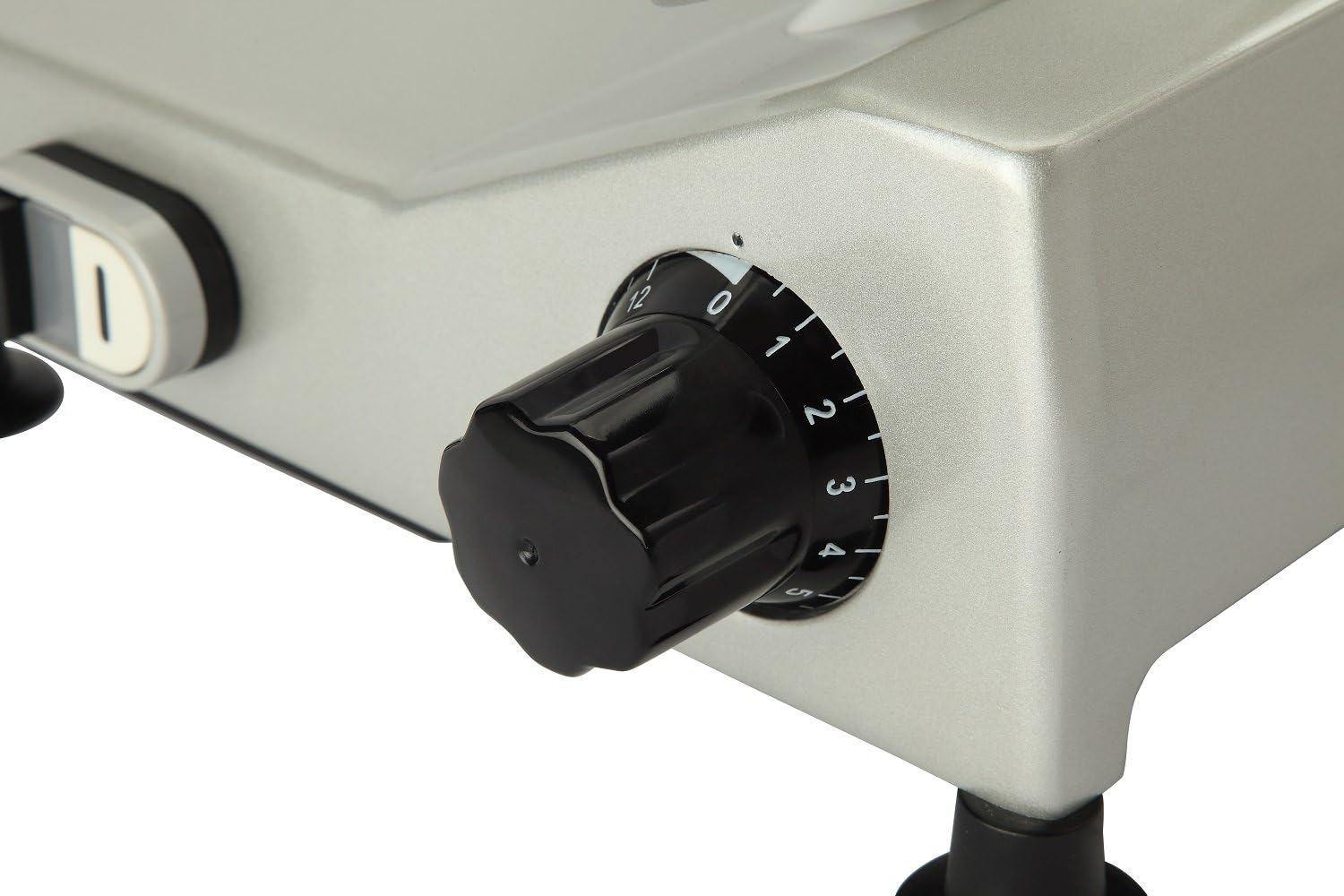 10" Electric Deli Meat Slicer, Cheese Food Slicer with Premium Chromium-plated Steel Blade