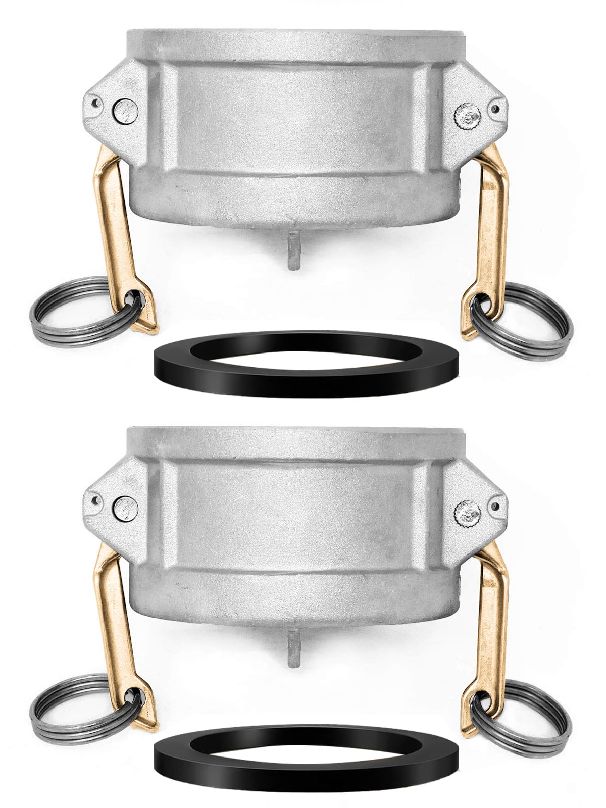 2PCS Camlock Fitting Type DC 1'' with Gasket Seal