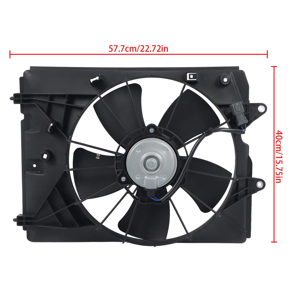Thomletha Engine Radiator Cooling Fan Replacement for 19015RYEA01