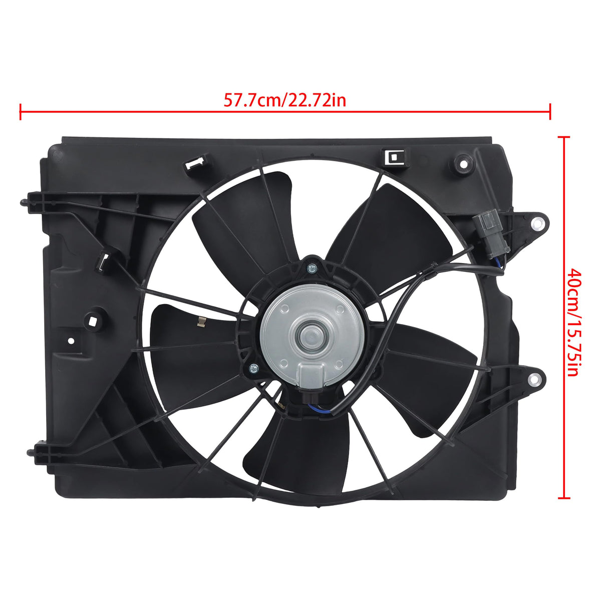 Thomletha Engine Radiator Cooling Fan Replacement for 19015RYEA01
