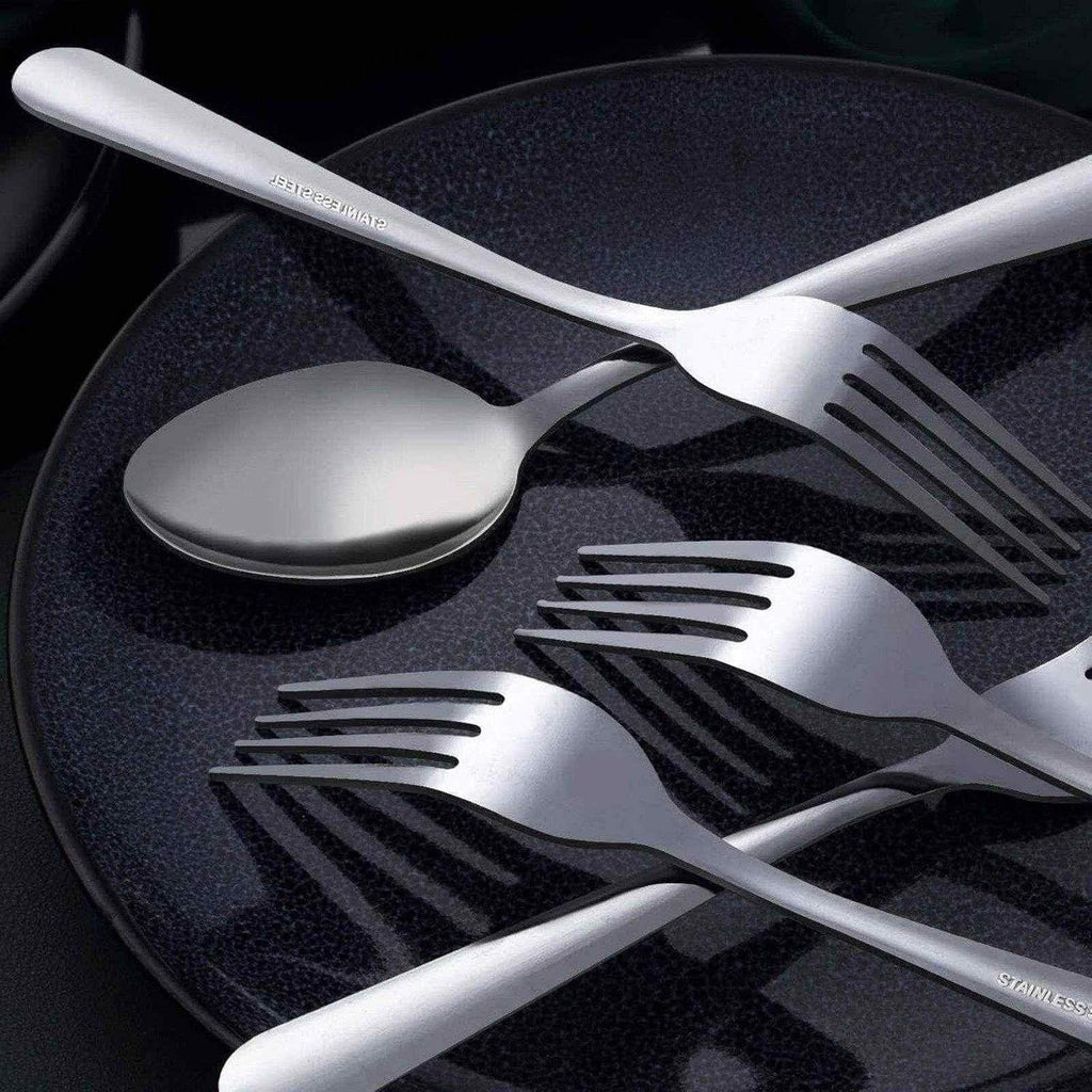 36-Piece Tea Spoons Set Silverware - Only for Home, Kitchen or Restaurant - Mirror Polished, Dishwasher Safe 6.7 inch