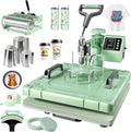 8 in 1 Heat Press Machine 15x15 Inch, Heat Press for T-Shirts, Hats | Swing Away Digital Sublimation Heat Press