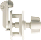 Attwood 11404-6 Pontoon Replacement Latch, Universal Sizing for Square Frames 1 Inch to 1 ¼ Inch, Fits Left- or Right-Hinge Gate
