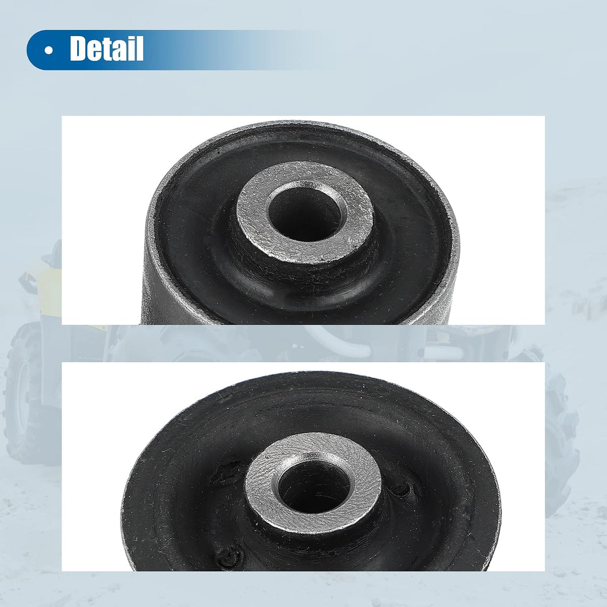 X AUTOHAUX 2pcs Front Upper Control Arm Bushing for Jeep Grand Cherokee