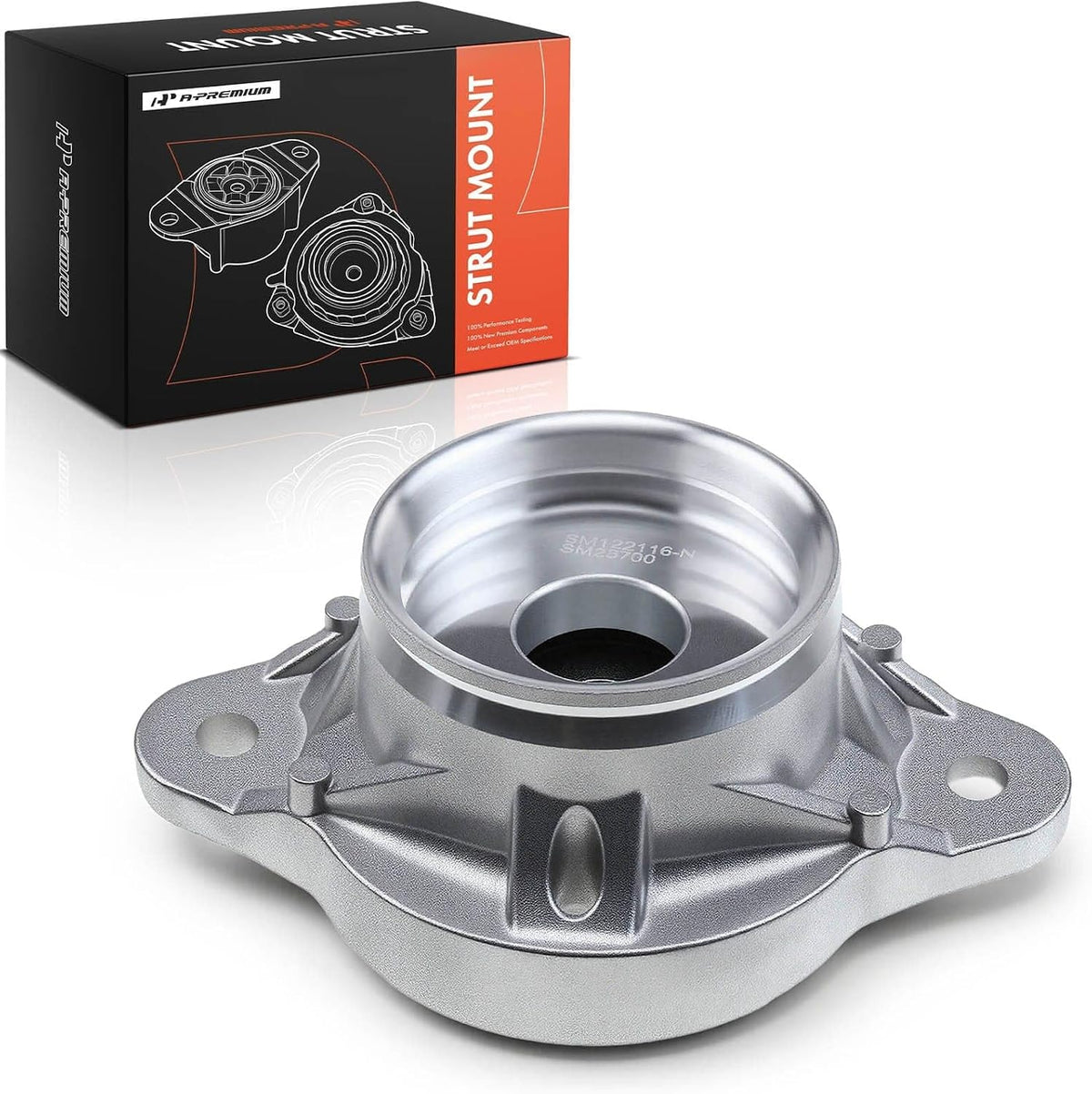A-Premium Rear Suspension Strut Mount Compatible with Honda