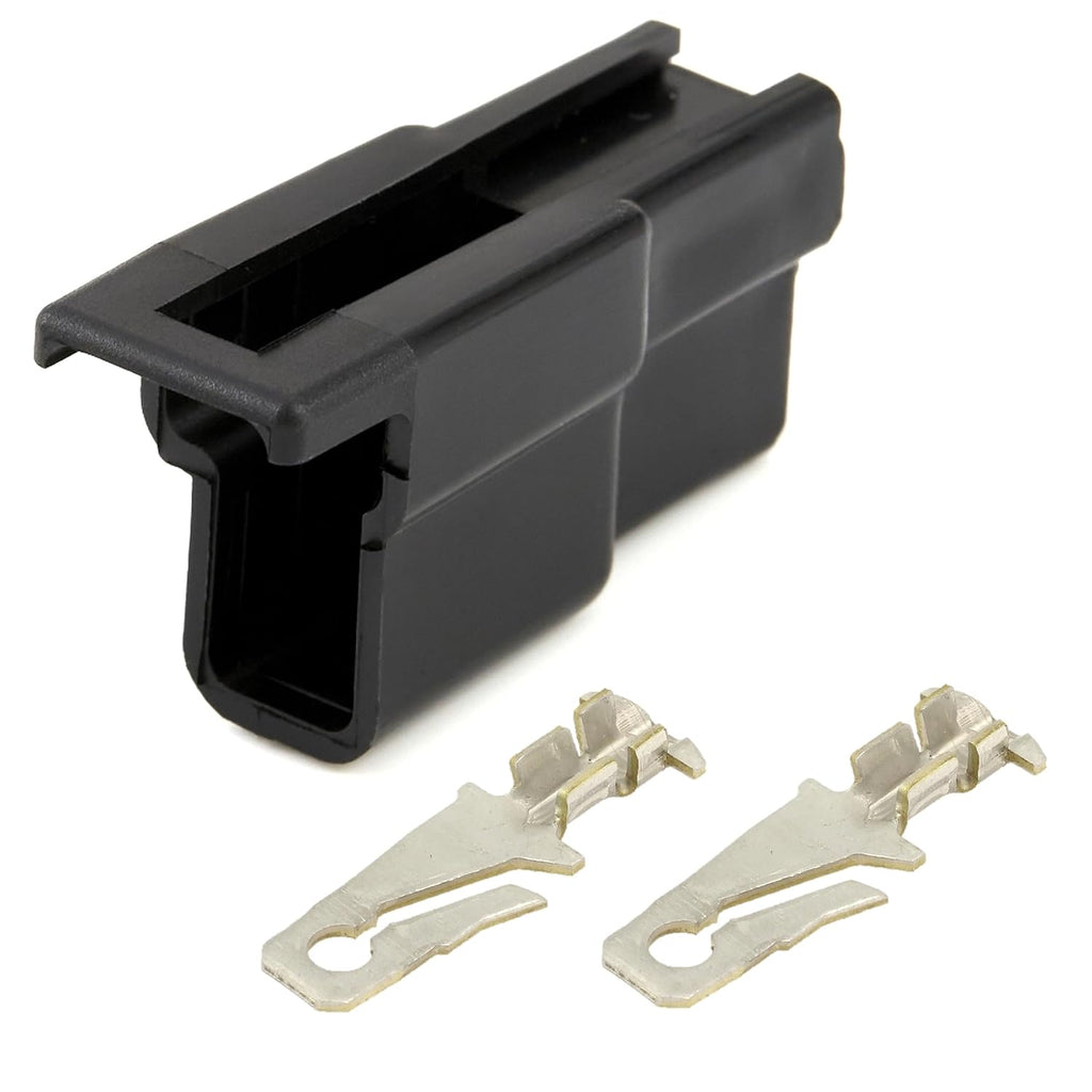 R77476 T28586 Electrical Male & Female Connector Plug Set w/Terminals fits John Deere Wire Harness for PTO Clutch & More