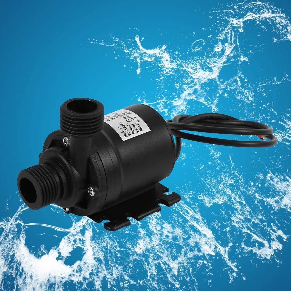 Brushless Submersible Water Pump, Ultra Quiet Aquarium 800L DC 24V