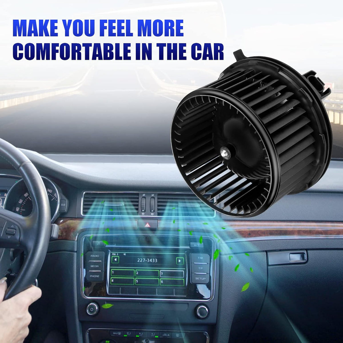 AC Blower Motor 700191 for Chevy Silverado Suburban GMC Sierra 2003-2006
