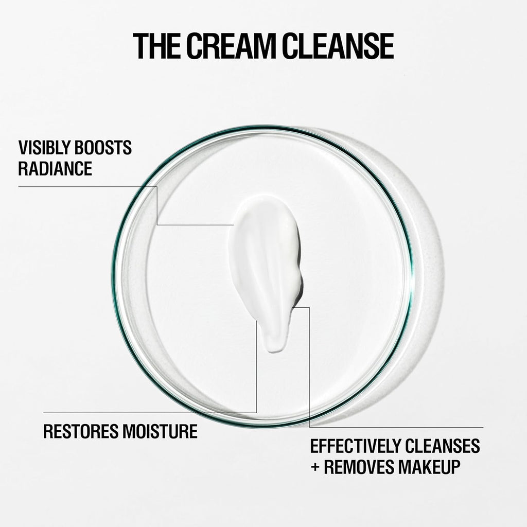 Hydra-Restore Cream Cleanser. Natural Face Wash & Makeup Remover, 100 mL