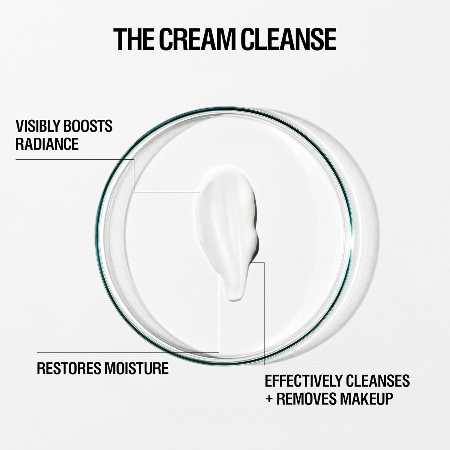 Hydra-Restore Cream Cleanser. Natural Face Wash & Makeup Remover, 100 mL