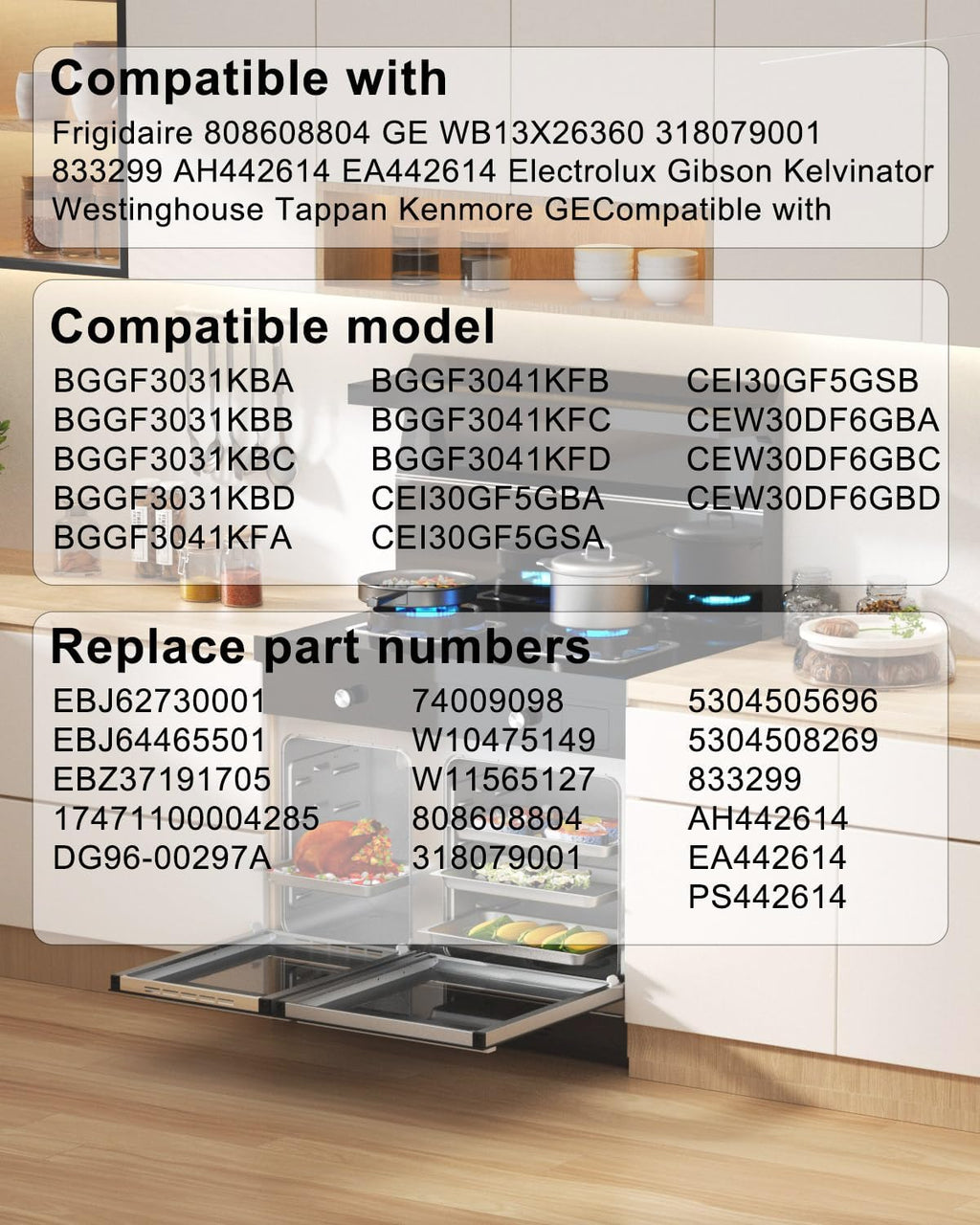 808608804 Universal Gas Range Spark Module Fit for Frigidaire GE