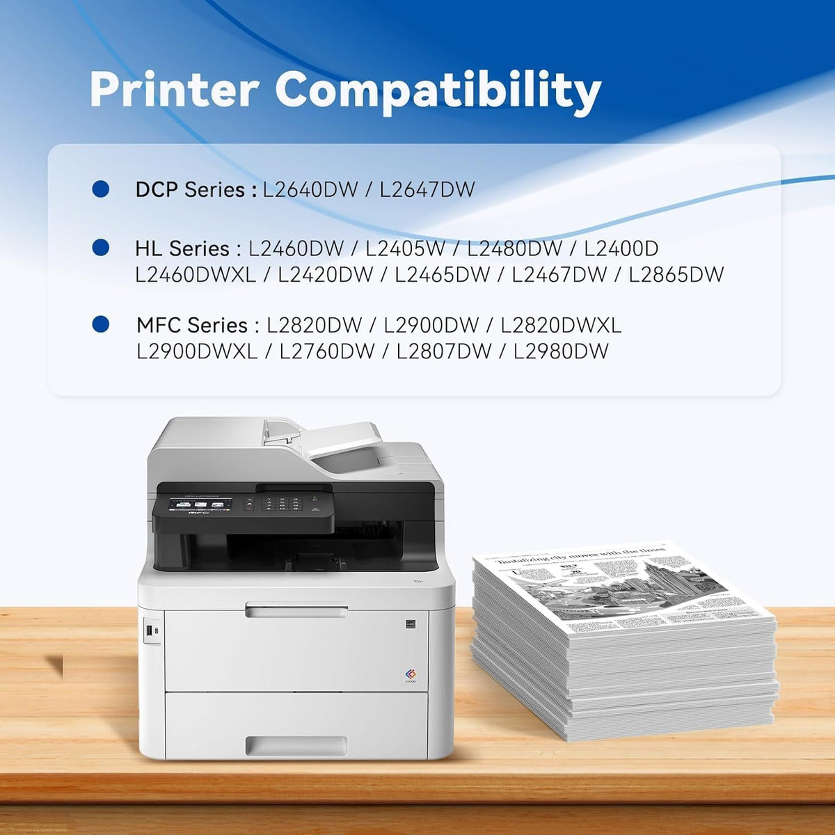 Compatible TN830XL Toner Cartridge Replacement for Brother TN830