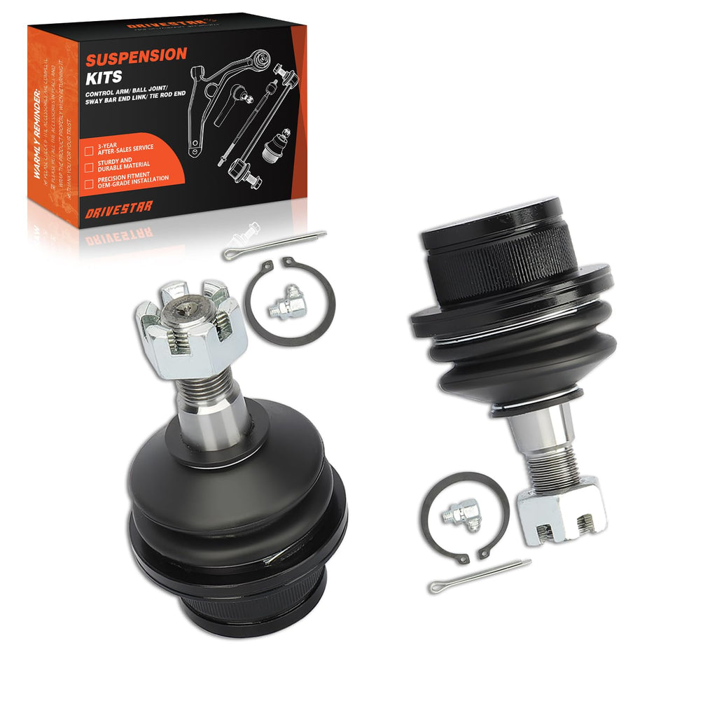 DRIVESTAR 2 PCS Front Lower Ball Joint, Compatible with Ford Lincoln