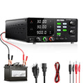 NICE-POWER DC Power Supply Variable, 30V 30A 900W High Power Bench Power Supply for Battery Charging, Adjustable Switching Regulated with OCP, Memory Storage, Output Switch, Lock Button