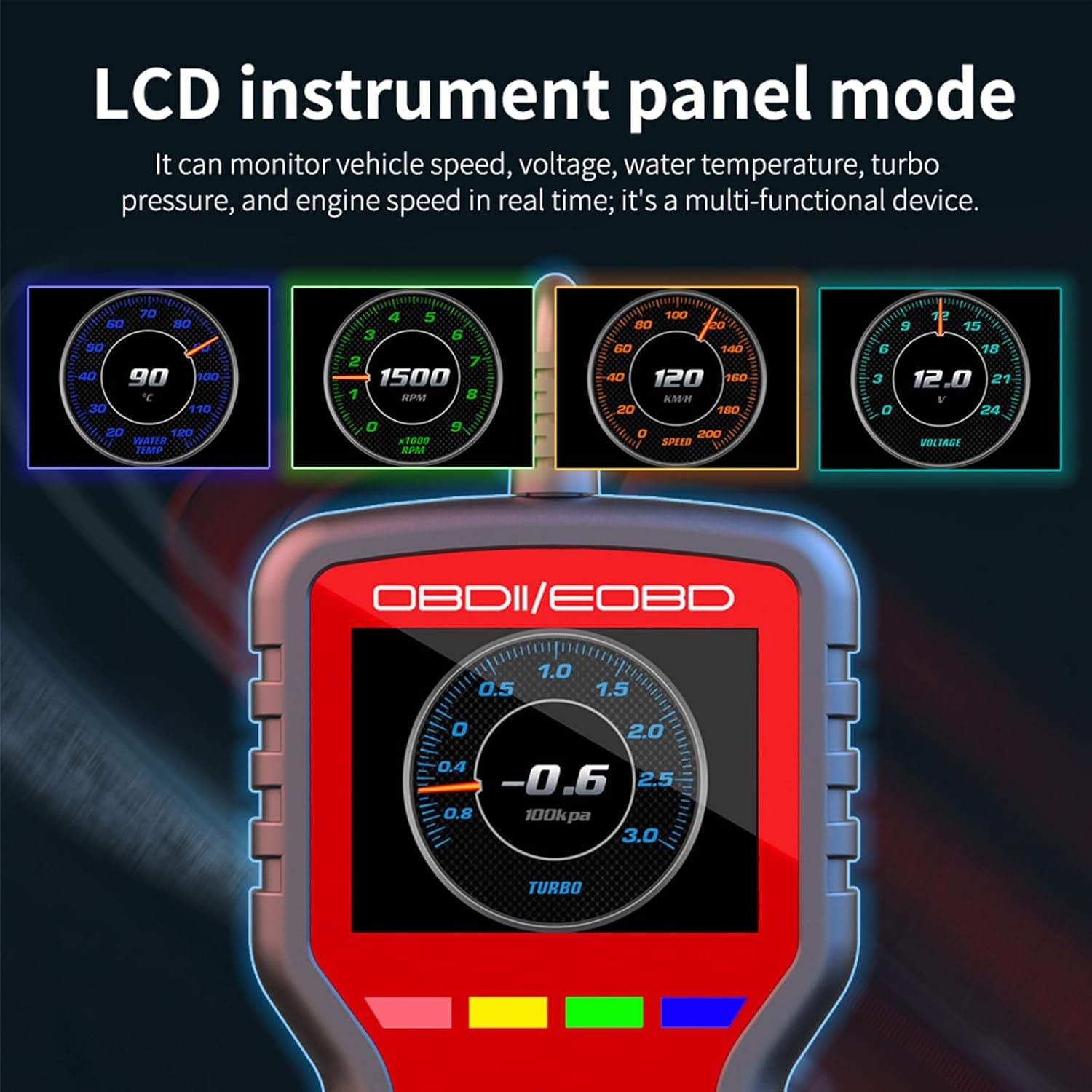 obd2 scanner K2 obd2 scanner diagnostic tool scanner for cars, car code reader with freeze frame, oxygen sensor