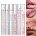 Shimmery Glitter Lip Gloss 6 Colors Liquid Lipstick Set Plumping Lip Oil | Syrupy gloss | Long Lasting |