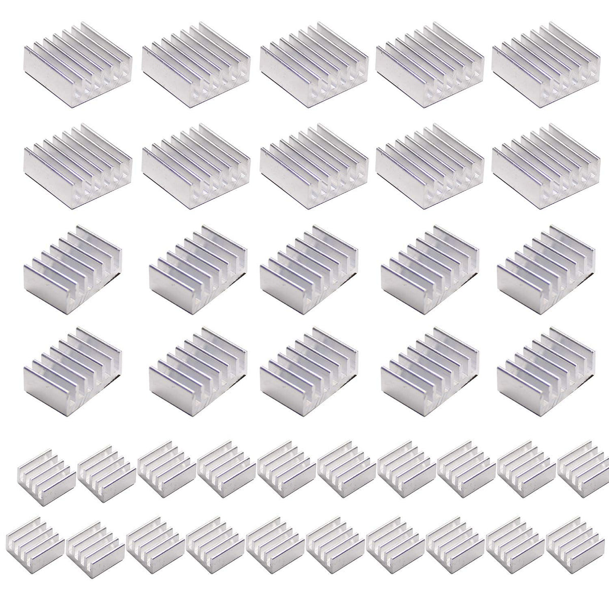 40 PCS Raspberry Pi 4 Heatsink Kit for Raspberry Pi B B+ 2/3/4/5
