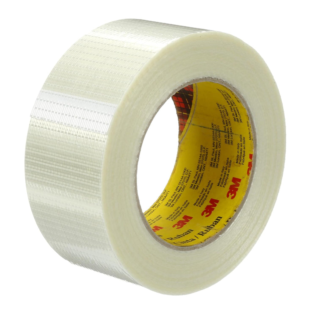 Bi-Directional Filament Tape 8959 Transparent, 50 mm x 50 m (Pack of 1)