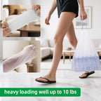 4 Gal Small Trash Bags, Unscented Drawstring, 51 Ct for Bathroom
