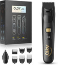 Electric Beard Trimmer for Men,Nose Hair Trimmer & Men's Electric Razor 10-in-1 Grooming Kit Cordless Shaver