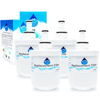 4-Pack Replacement for Samsung RS269LARS Refrigerator Water Filter