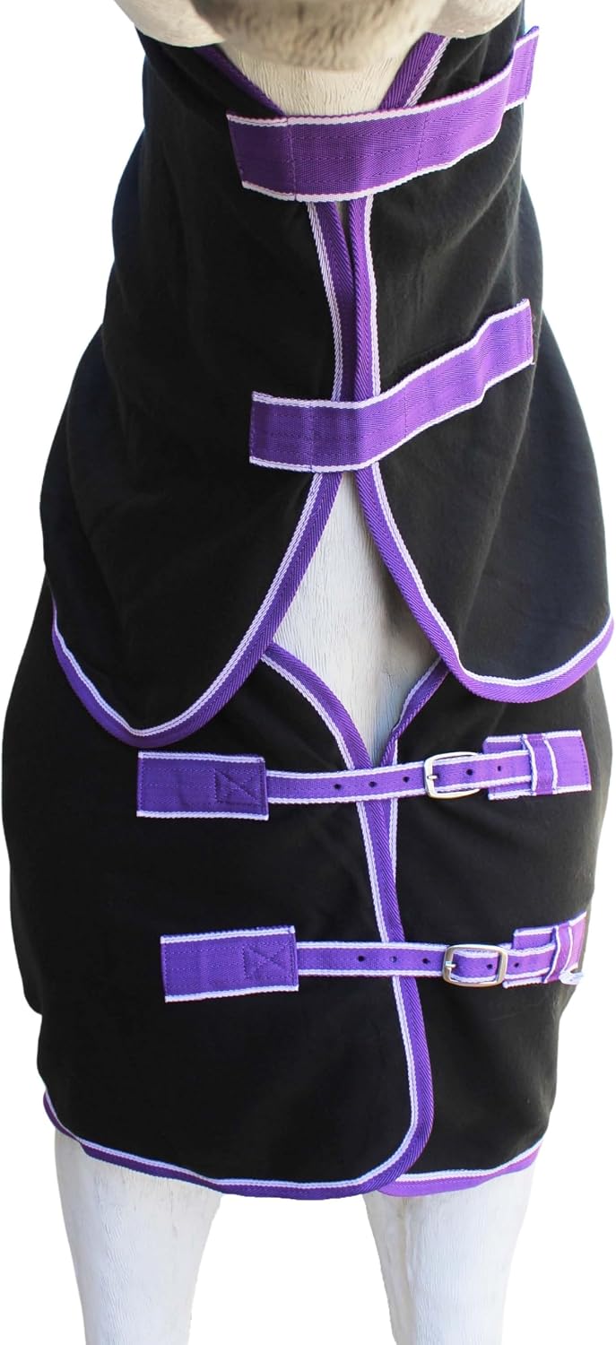 Horse Sheet Polar Fleece Cooler Exercise Blanket Wicks Moisture 4391N