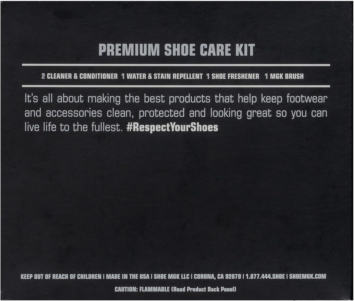 MGK Complete Kit: Shoe Cleaner, Care, Water & Stain Protection - Revitalize, Shield, and Freshen Sneakers, Leather