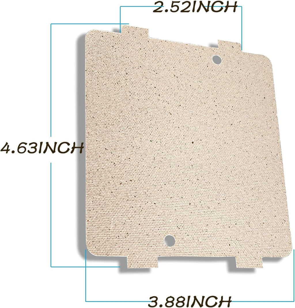 WB39X10034 262100100006 Microwave Waveguide Cover for GE Microwave | Oven Repairing Part Mica Plates Sheets 3-7/8 x