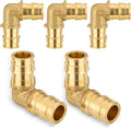 5Pack Seelink PEX-A Expansion Fittings, 1 Inch PEX-A Elbow(PEX1960036-5)