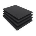 Foam Pad, 4 Pack Packing Foam, Black Foam Padding for Cases
