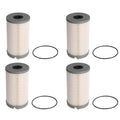 Loautong 4 Pack K37-1004 Fuel Filter Fits for Peterbilt for Paccar MX13