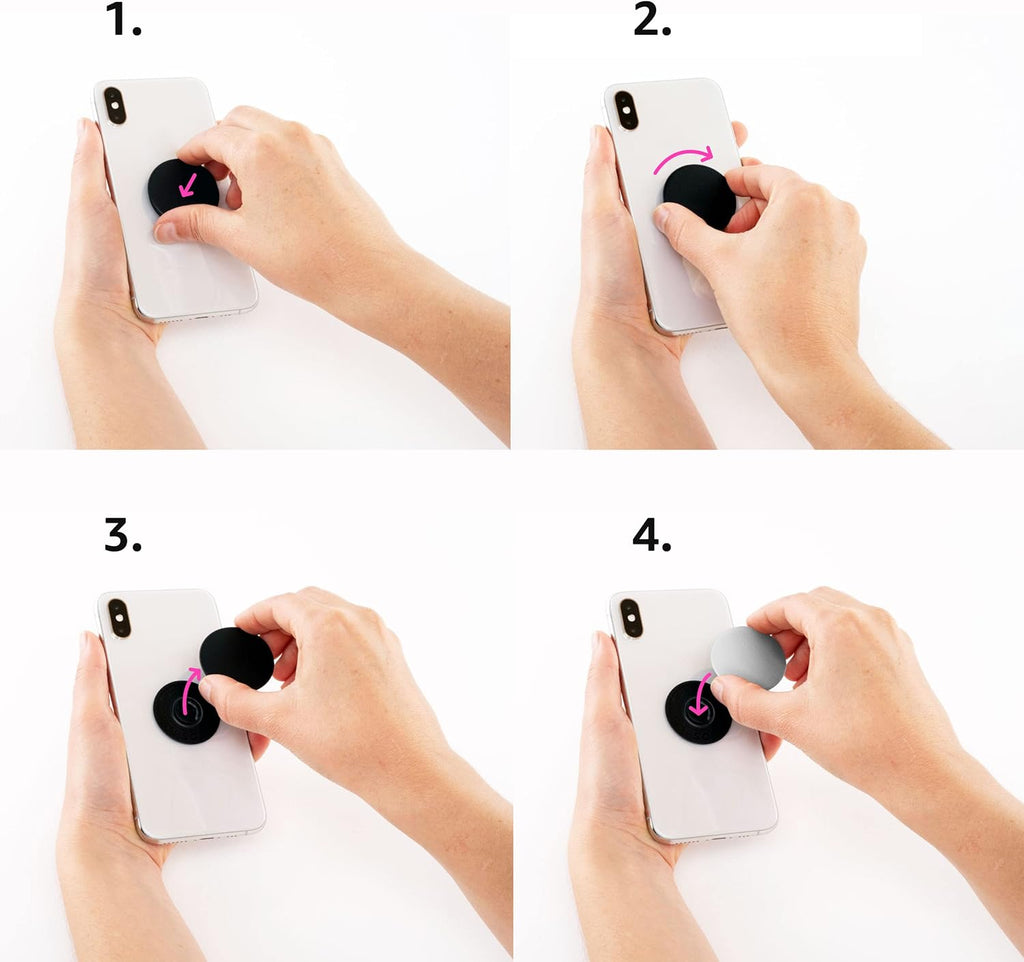 Dripping Paint Vintage Pocket Watch Chain Retro PopSockets Adhesive PopGrip