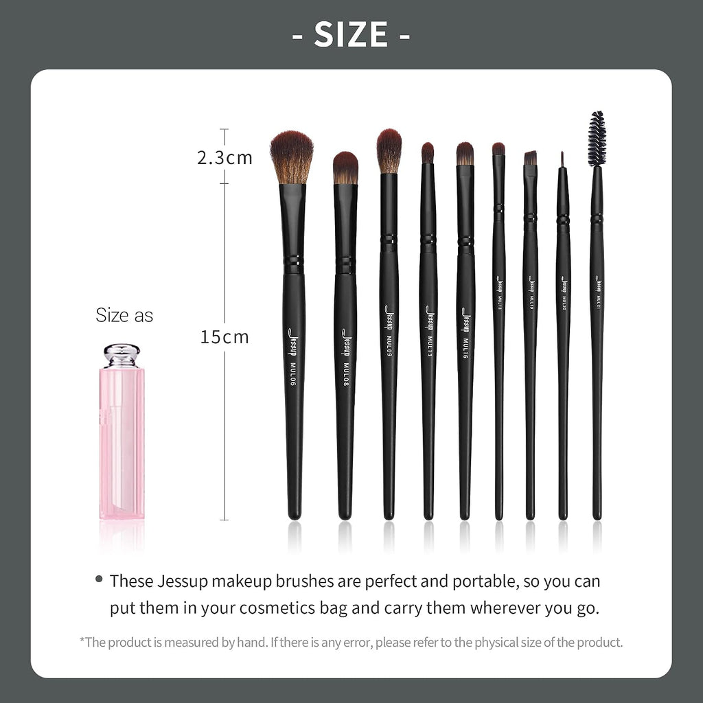 Eyeshadow Brush Set, 16-Piece Eyeliner & Eye Makeup Brushes T272