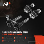 A-Premium 9Pcs Front Suspension Kit, Upper & Lower Ball Joint