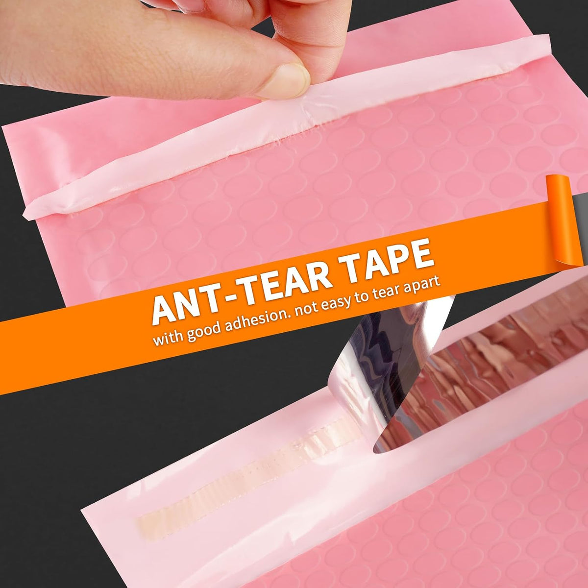 Bubble Mailers, 4x7 Inch Padded Bubble Mailers Pack of 100 Bubble Envelopes Opaque Self Seal Adhesive Waterproof Bags